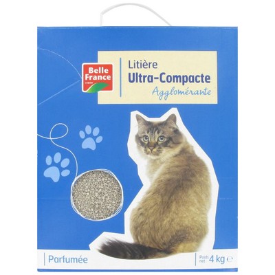 Belle France Compact Clumping Scented Litter 4kg