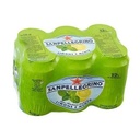 SANPELLEGRINO boisson gazeuse aromatisée Limone & Menta 6x33cl