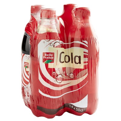 Belle France Cola PET Bottle 4 x 50cl
