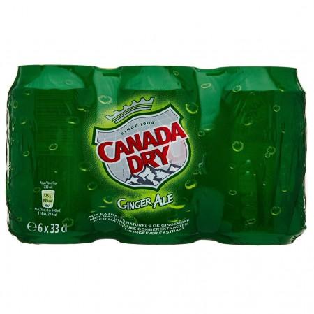 Canada Dry Pack of 6 x 33cl