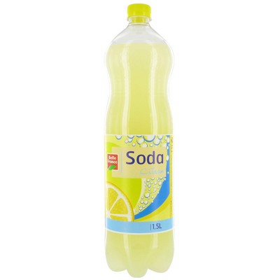 Belle France Lemon Soda PET Bottle 1.5L