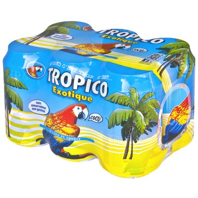 Tropico Orange Pineapple 33cl Can x6 Sleek