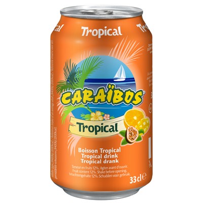 TROPICAL JUICE 330ML CARAIBOS