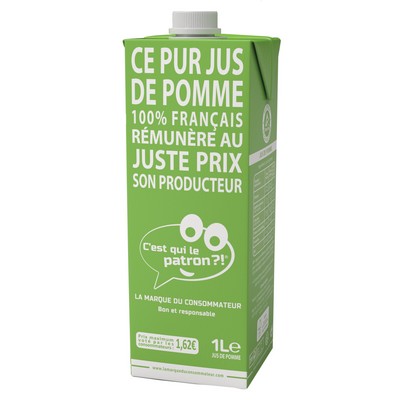 BK 1L PJ POMME CKI PATRON