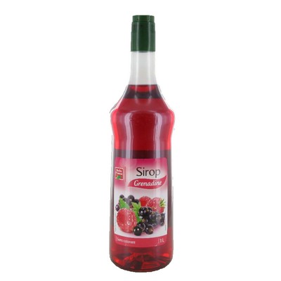 Grenadine Syrup 1L PET Belle France
