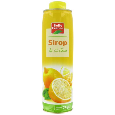 Belle France Lemon Syrup 75cl