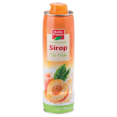 Peach Iced Tea Syrup Belle France 75cl