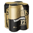 Kronenbourg 4X50CL CAN KRONENBOURG 7,2 BLONDE 7.2 DEGRE ALCOOL