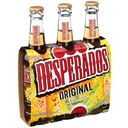 Desperados Original- Bière aromatisée à un spiritueux à base d'agave - 3X33 cl - 5,9°