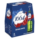 1664 Beer - Pack of 6 x 250 ml, 5.5% alcohol