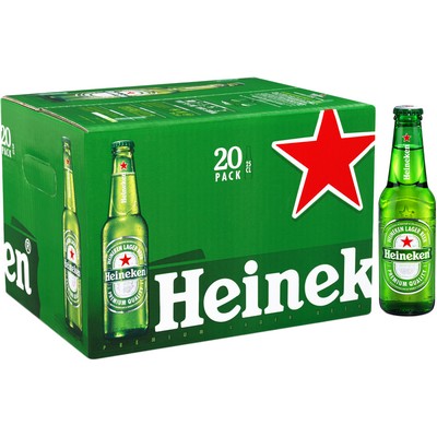 Heineken bière blonde 20x25cl 5°