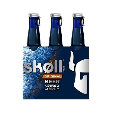 Skoll 3x33cl 6% Vodka-Flavored Beer