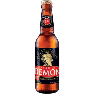 LA DEMON 12% BLONDE BEER BOTTLE 33CL