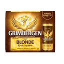 Grimbergen Abbey Beer 6x33cl Cans – Grimbergen Blonde 6.7% ABV