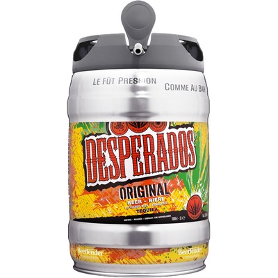 Desperados Original - Flavoured Beer with an Agave Spirit - 5L Keg - 5.9%
