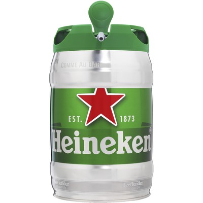 Heineken Blonde Beer 5L Keg 5%