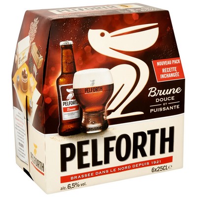 Pelforth Dark Beer Brewed in the North 6x25cl 6.5°