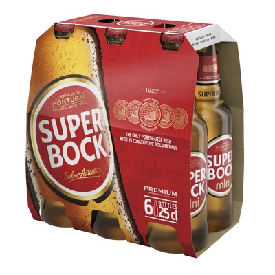 BLLE 6X25 BIER.SUPER BOCK