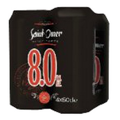 BTE 4X50CL BIER.8% ST OME