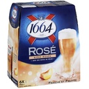 1664 Rosé 6-pack of 25-centilitre bottles, 4.5% alcohol by volume