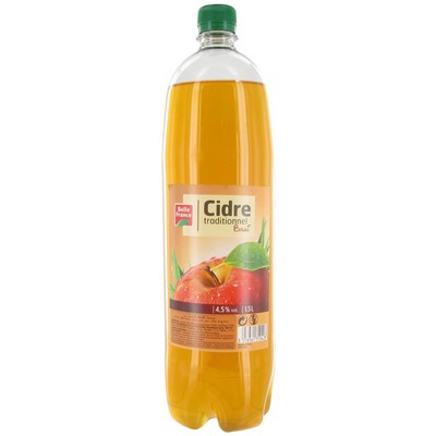 Traditional Dry Cider 4.5% Belle France 1.5L Bottle