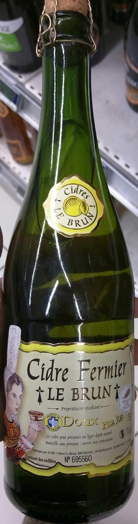 CIDER FERMIER DOUX LEBRUN
