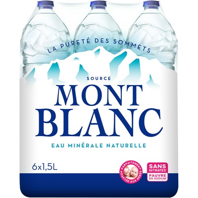 MONT BLANC Natural Mineral Water 1.5L