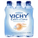 VICHY CELESTINS Sparkling Natural Mineral Water 6 x 0.50 L