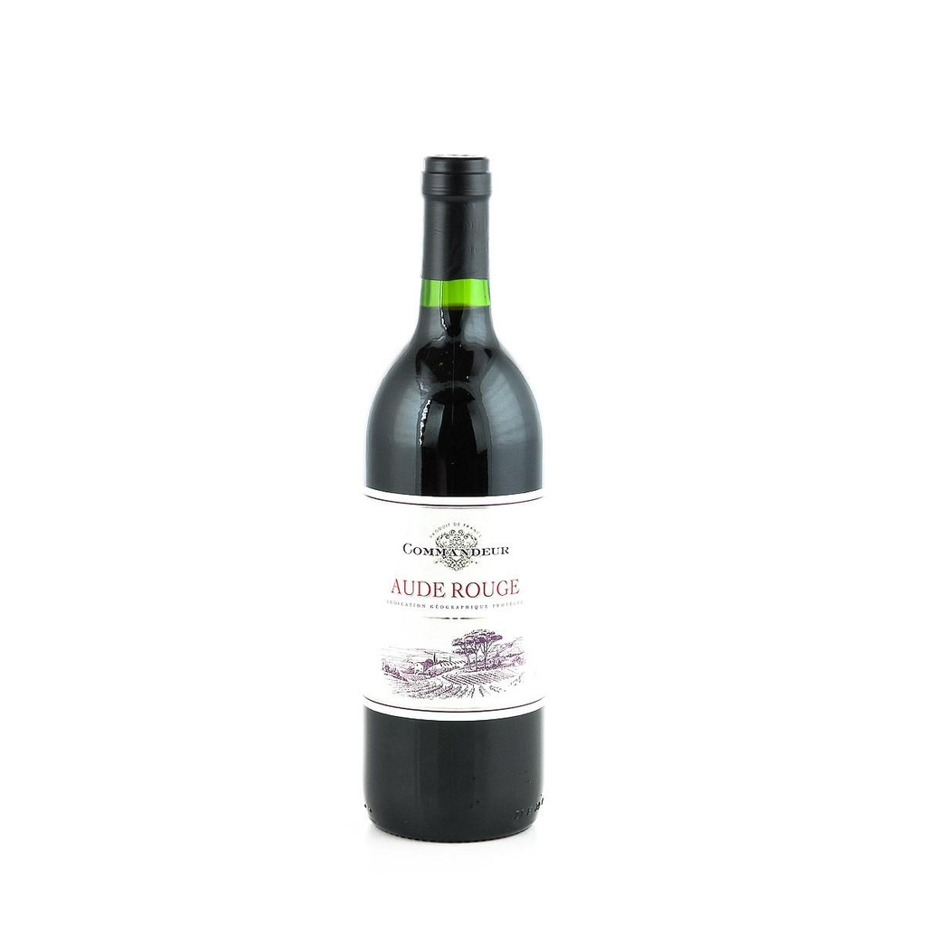 VIN IGP AUDE ROUGE 75CL*