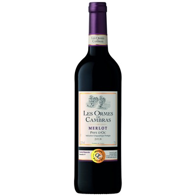 IGP PAYS D'OC LES ORMES DE CAMBRAS MERLOT ROUGE 75CL