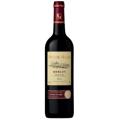 Roche Mazet Merlot Red IGP Pays d'Oc, 75cl