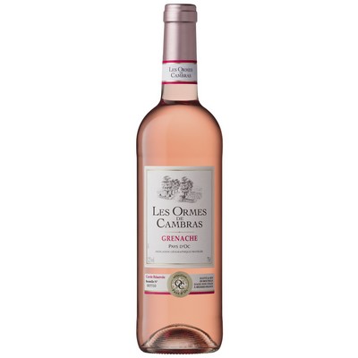 IGP PAYS D'OC LES ORMES DE CAMBRAS GRENACHE ROSÉ TV 75CL