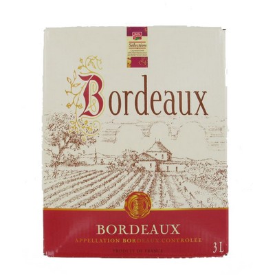 Bordeaux Red AOC Belle France BIB 3L