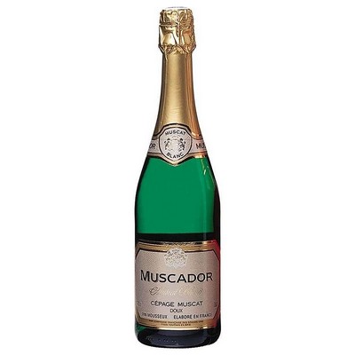 MUSCADOR Cépage MUSCAT BLANC DOUX 11,5D 75CL 