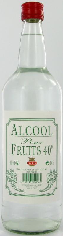 ALCOOL FRUIT 1LITRE 40° *