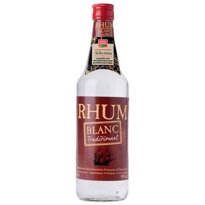White Rum 40% Belle France Bottle 70cl