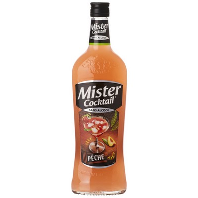 MISTER COCKTAIL Peach Alcohol-Free Cocktail 75cl 0°