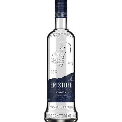 VODKA 70CL 37°5 ERISTOFF