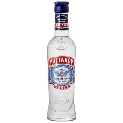 POLIAKOV Pure Grain Vodka Triple Distilled 35cl 37.5°