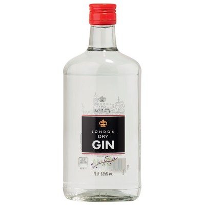 London Dry Gin 37.5% Vol Belle France Bottle 70cl