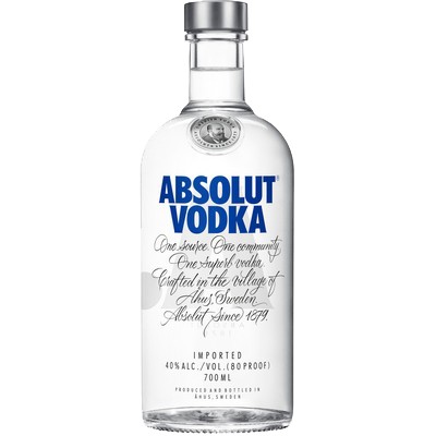 VODKA ABSOLUT 70CL O.SPE