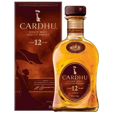 Cardhu 12 ans 40 % Single Malt Scotch Whisky 70 cl