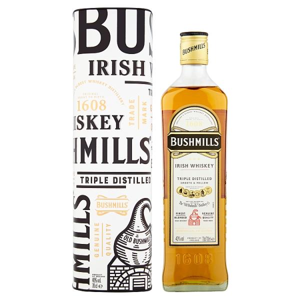 Bushmills Whiskey 70cl IRL.