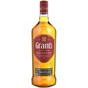 WHISKY GRANTS 1L  TR.WOOD