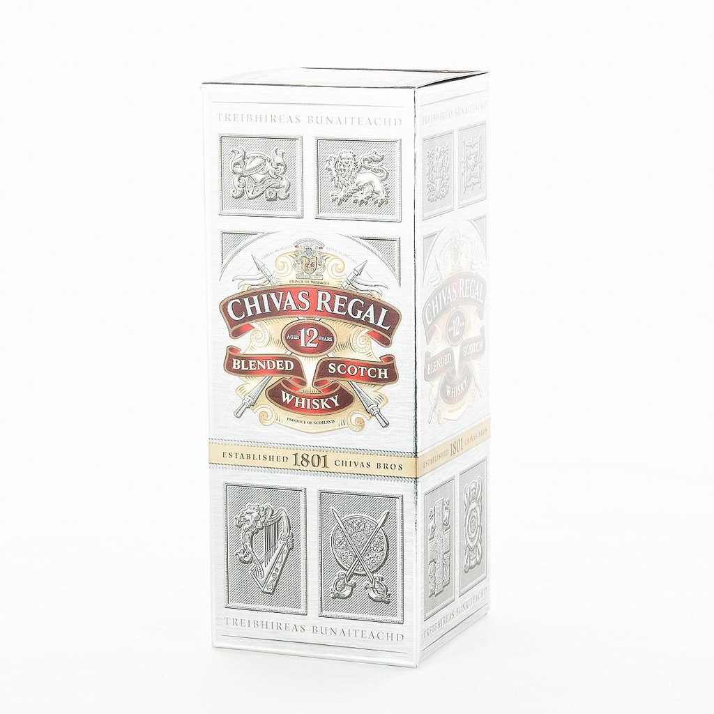 Chivas 12 Year Old Whisky 70cl with Gift Box