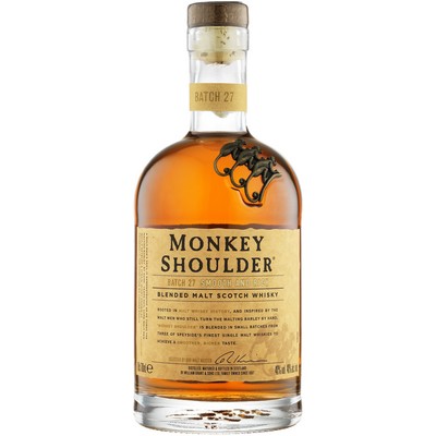 Monkey Shoulder Blended Malt Whisky 40° 70cl