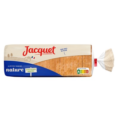 Petites tranches Nature Sans Sucres Ajoutés 450 GR JACQUET