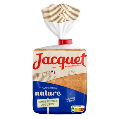 Maxi Tranches Sans sucre ajouté Nature 550 GR