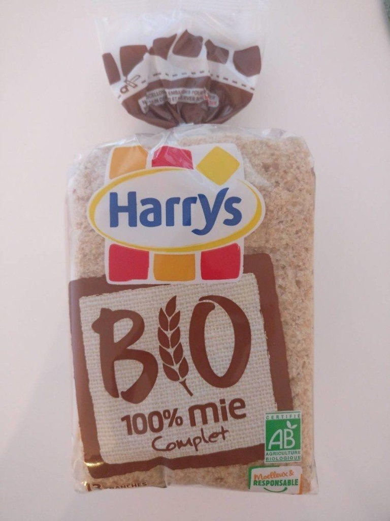 Pain de mie complet BIO