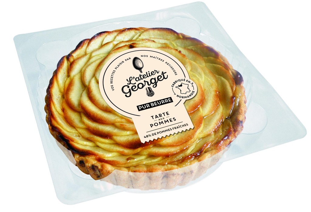 TARTES POMMES ROSACE 500G